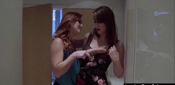  Punish Sex With Dildos Used By Lesbian Girls (Karlie Montana & Karina White) vid-15